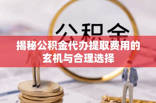 竹溪揭秘公积金代办提取费用的玄机与合理选择