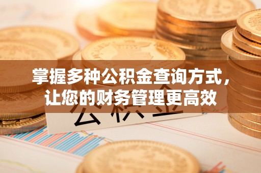 竹溪掌握多种公积金查询方式，让您的财务管理更高效