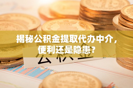 竹溪揭秘公积金提取代办中介，便利还是隐患？