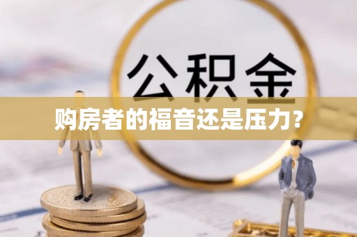 竹溪购房者的福音还是压力？