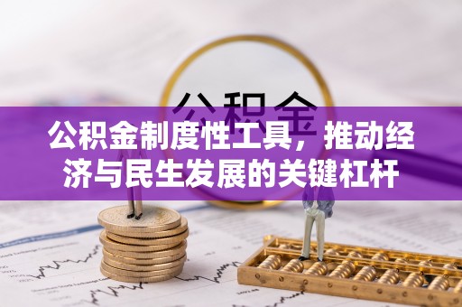 竹溪公积金制度性工具，推动经济与民生发展的关键杠杆