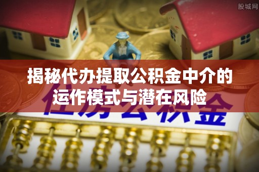 竹溪揭秘代办提取公积金中介的运作模式与潜在风险