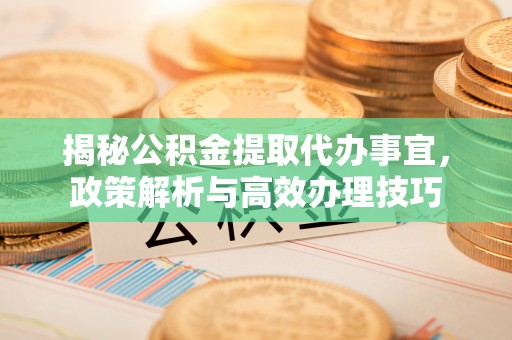 竹溪揭秘公积金提取代办事宜，政策解析与高效办理技巧
