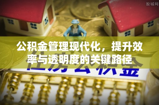 竹溪公积金管理现代化，提升效率与透明度的关键路径