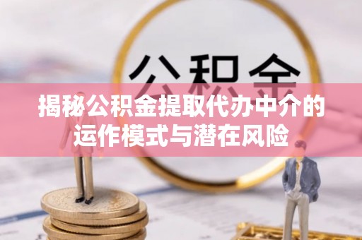竹溪揭秘公积金提取代办中介的运作模式与潜在风险