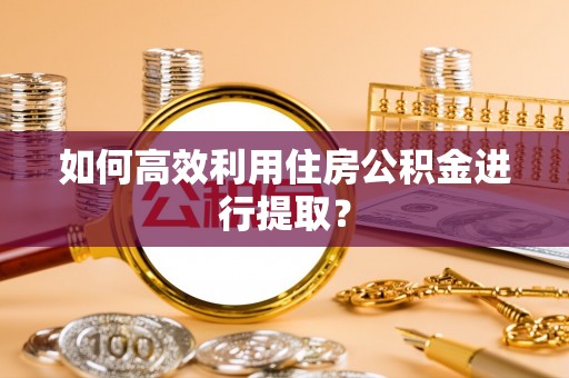 竹溪如何高效利用住房公积金进行提取？